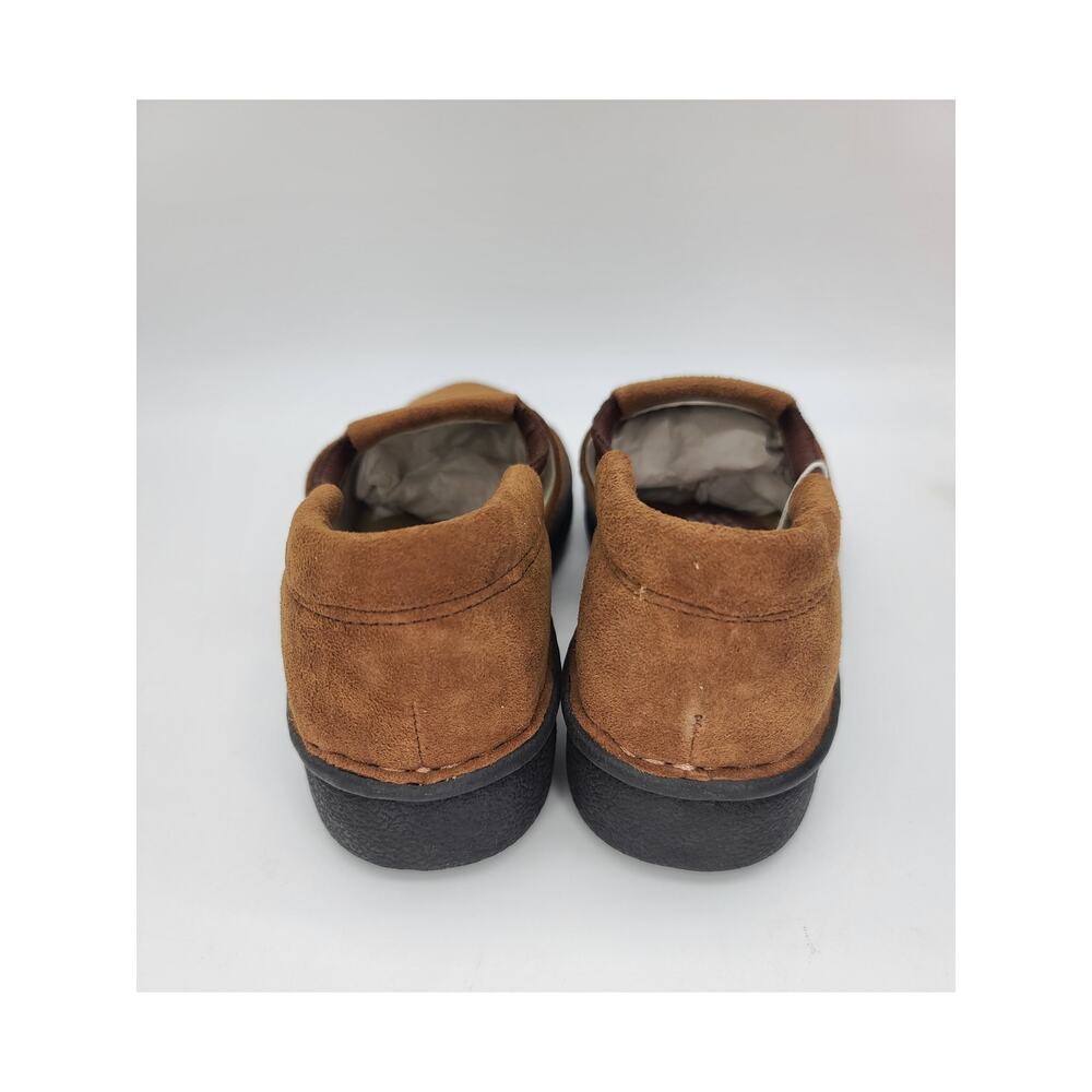 NIB Montego Bay Club Collection Brown Suede Quality Leather Sandals Women's 6.5 - Picture 9 of 10